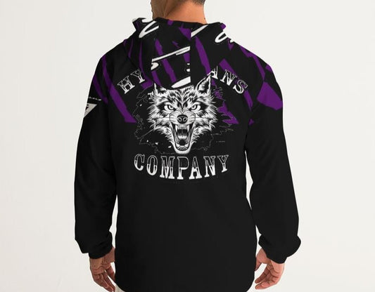 Hype Jeans Company Purple slashs Men's Windbreaker