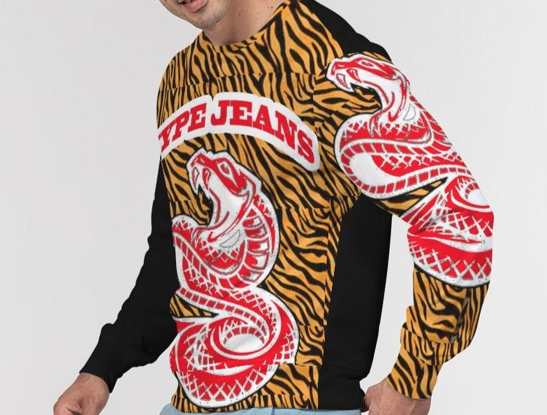Hype Jeans Company Men's Classic French Terry Crewneck Pullover
