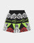 Hype Jeans Company Rose Flowers Men's  Black Jogger Shorts