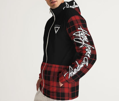 Hype Jeans Company Plaid Men's Windbreaker - Hype Jeans Company - Hype Jeans 