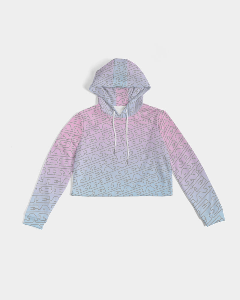 Hype Jeans Company Light Purple  Women's Cropped Hoodie