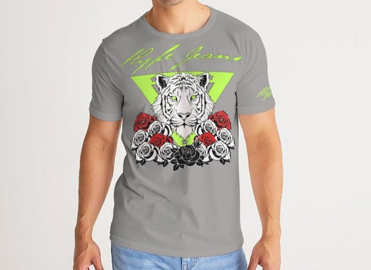 Hype Jeans Company Rose Flower Grey Men's Tee
