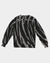 Hype Jeans Company Slashs Black and Gray Men's Classic French Terry Crewneck Pullover
