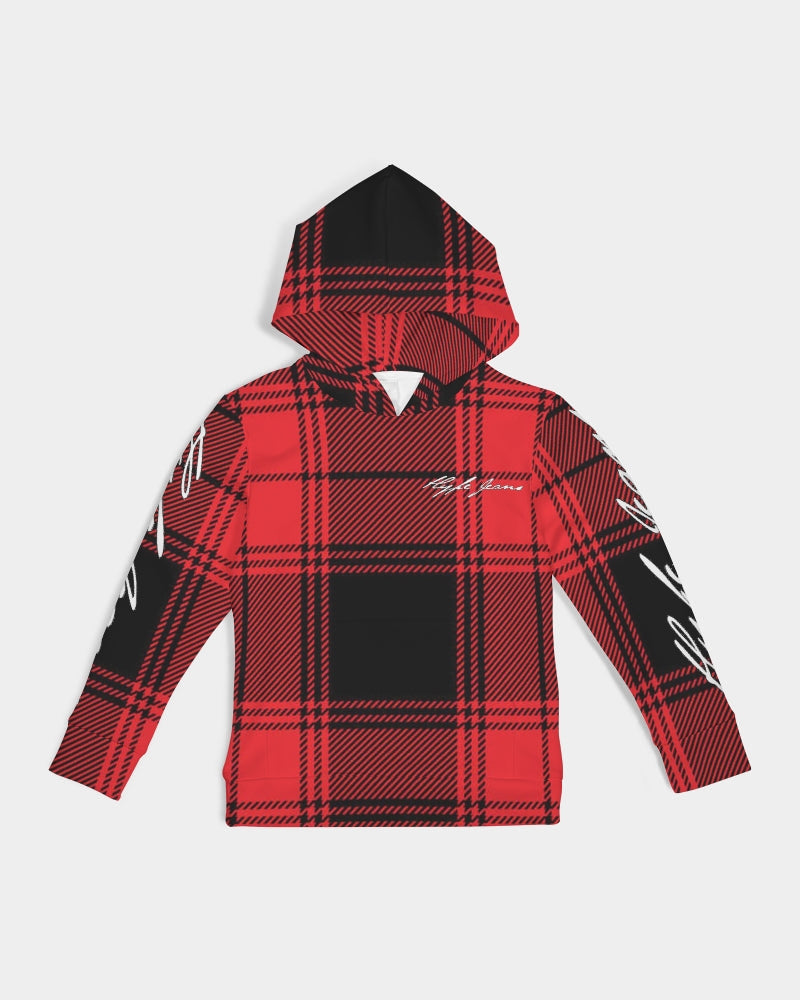 Hype Jeans Company plaid Kids Hoodie