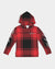 Hype Jeans Company plaid Kids Hoodie