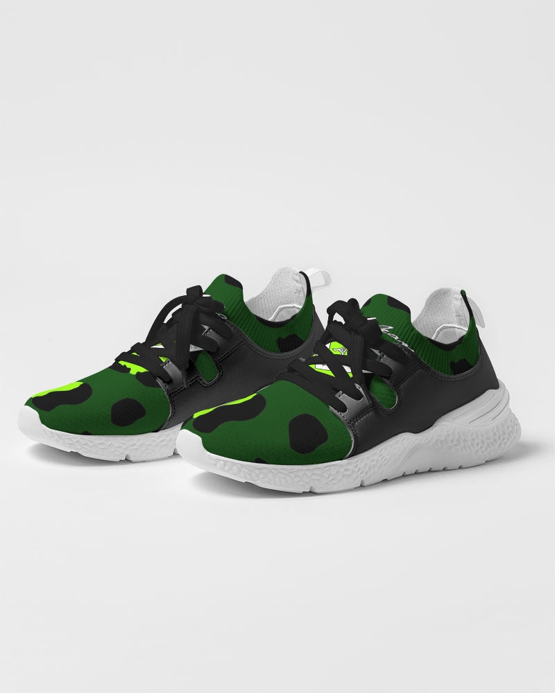 Hype Jeans Company Green Women's Two-Tone Sneaker