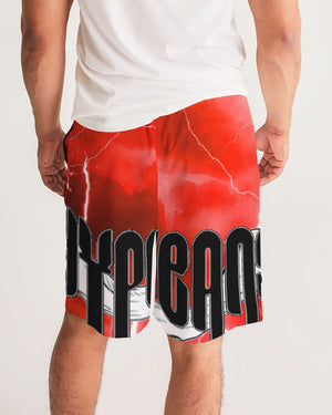 Hype Jeans Company Scorpion Thunder Red Men's Jogger Shorts