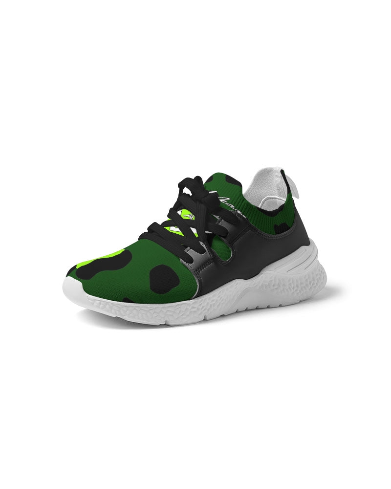 Hype Jeans Company Green Women's Two-Tone Sneaker