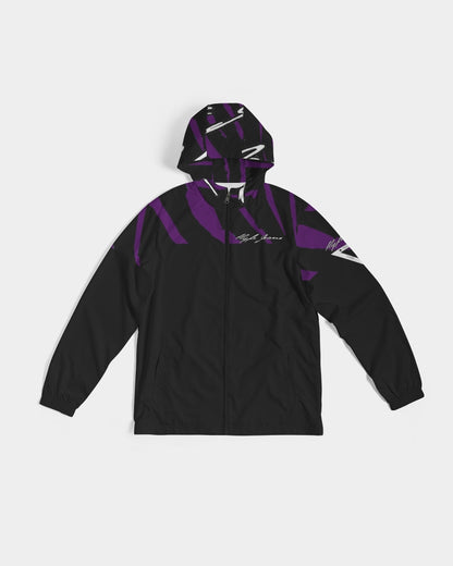 Hype Jeans Company Purple slashs Men's Windbreaker