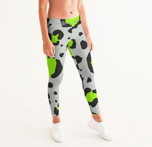 Hype Jeans Company leopard Gray Women's Yoga Pants