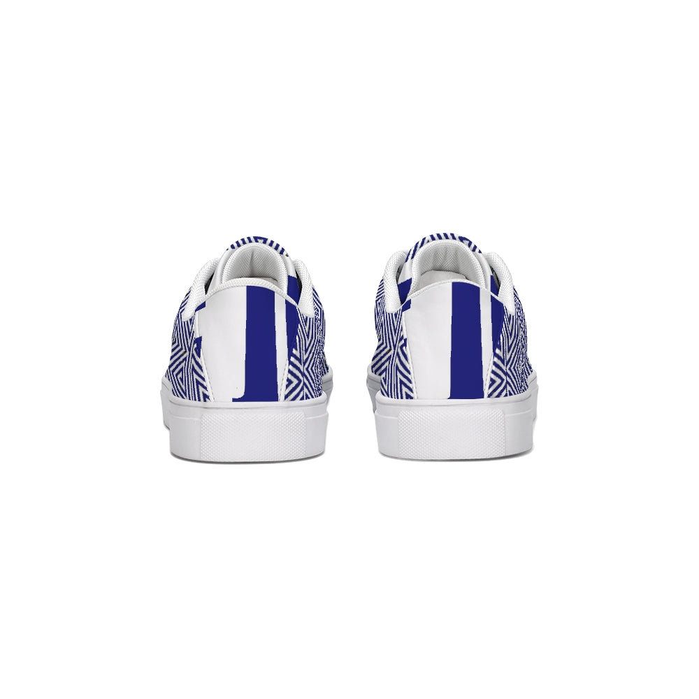 Hype Jeans Mosaic Sneaker 2  Low Cut Navy Blue / white - Hype Jeans Company - Hype Jeans
