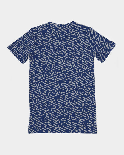 Hype Jeans MonoGram Navy Blue Men's Everyday Pocket Tee