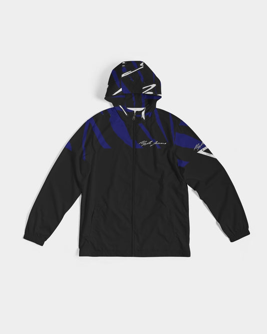 Hype Jeans Company BLUE / BLACK Slashs Men's Windbreaker - Hype Jeans Company - Hype Jeans 