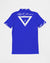 Hype Jeans Company Men's Slim Fit Short Sleeve Blue Polo
