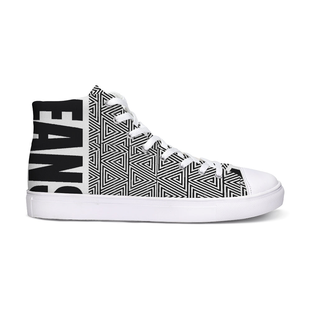 Hype Jeans Mosaic sneakers 2 Hightop Canvas Shoe - Hype Jeans Company - Hype Jeans