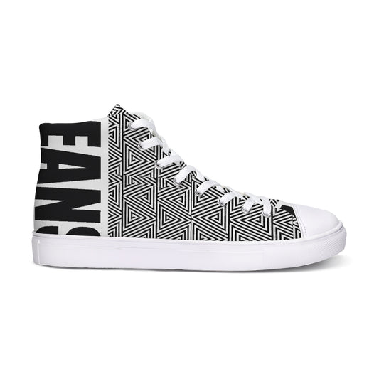 Hype Jeans Mosaic sneakers 2 Hightop Canvas Shoe - Hype Jeans Company - Hype Jeans