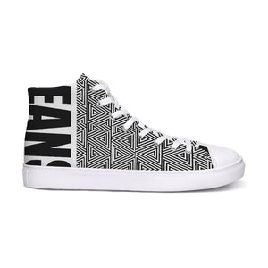 Hype Jeans Mosaic sneakers 2 Hightop Canvas Shoe - Hype Jeans Company - Hype Jeans