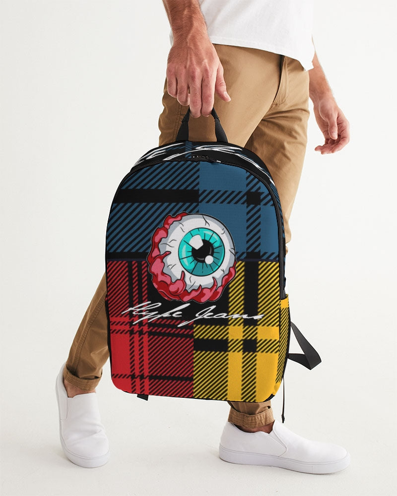 Hype Jeans Company 5 way plaid Large Backpack