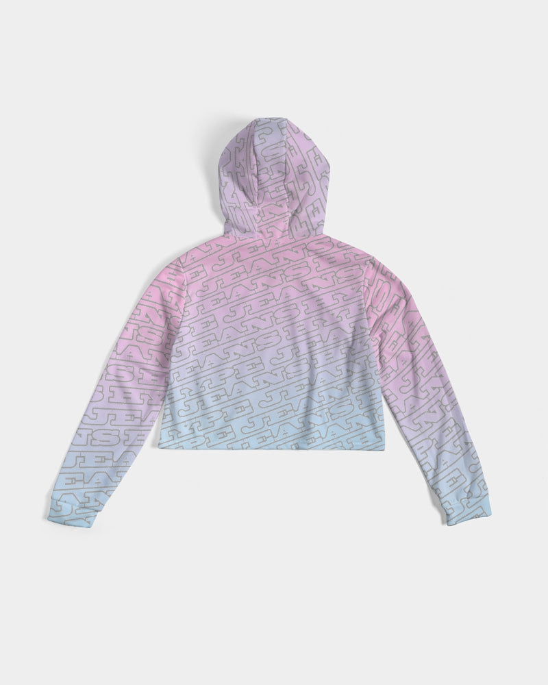Hype Jeans Company Light Purple  Women's Cropped Hoodie