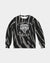 Hype Jeans Company Slashs Black and Gray Men's Classic French Terry Crewneck Pullover