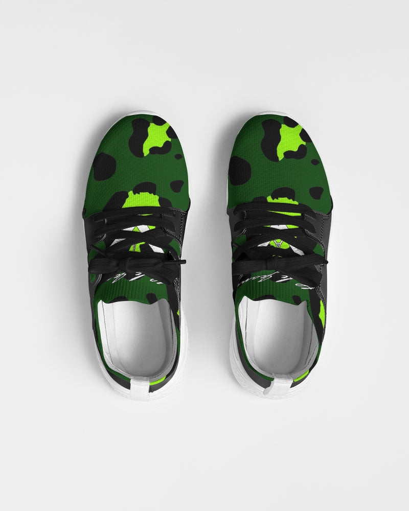 Hype Jeans Company Green Women's Two-Tone Sneaker
