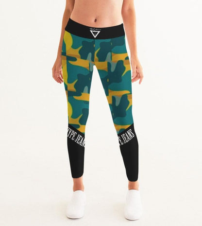 Hype Jeans Company - Forest fall fade camo Women's Yoga Pants - Hype Jeans Company - Hype Jeans 
