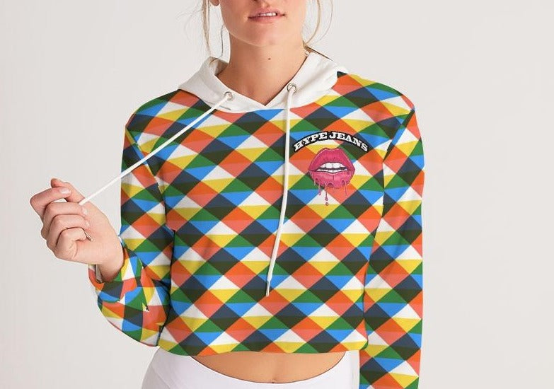 Hype Jeans Company Women's Cropped Hoodie