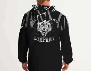 Hype Jeans Company Slashs Black and Gray Men's Windbreaker