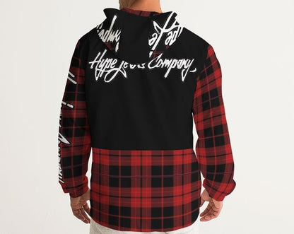 Hype Jeans Company Plaid Men's Windbreaker - Hype Jeans Company - Hype Jeans 