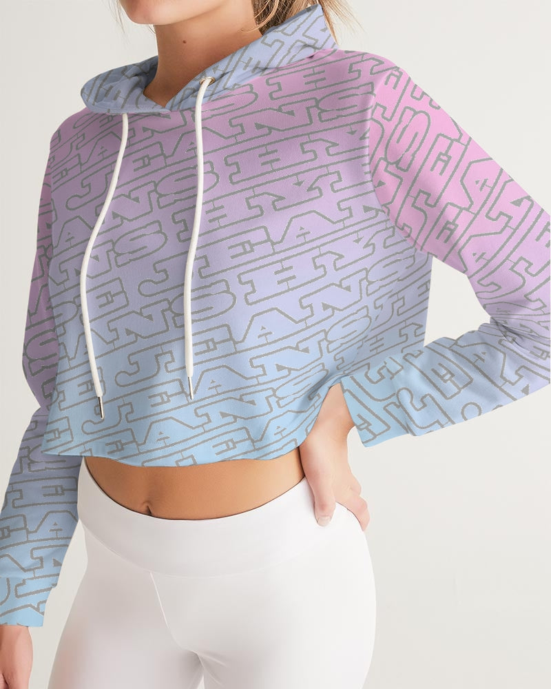 Hype sales cropped hoodie