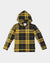 Hype Jeans Company Yellow Plaid Kids Hoodie