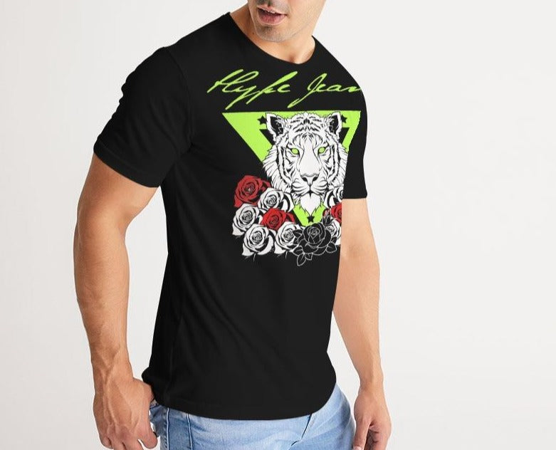 Hype Jeans Company Rose Flowers Black Men's Tee