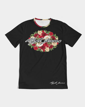 Hype Jeans Company Simply Floral (Black) Men's Tee