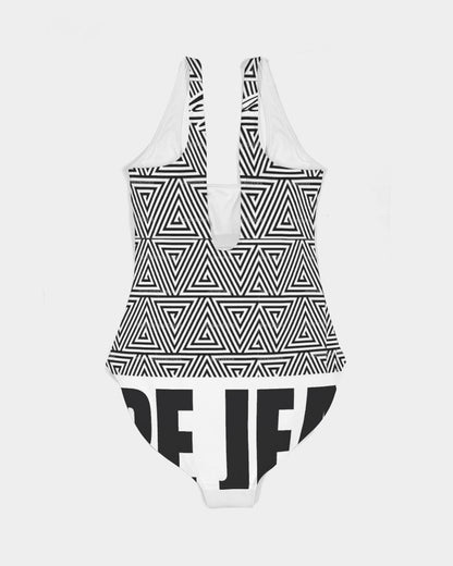 Hype Jeans Company Mosaic  Women's One-Piece Swimsuit