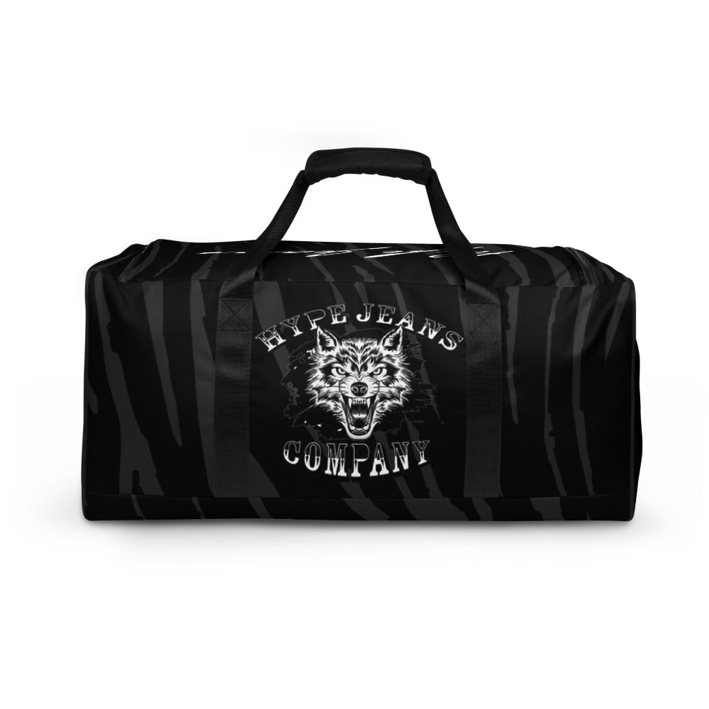 HYPE JEANS COMPANY  BLACK/GRAY Duffle bag
