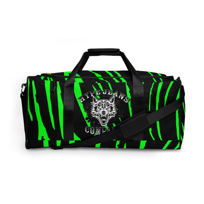 Hype Jeans Company Neon Green Duffle bag