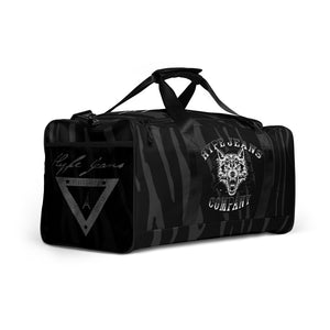 HYPE JEANS COMPANY  BLACK/GRAY Duffle bag