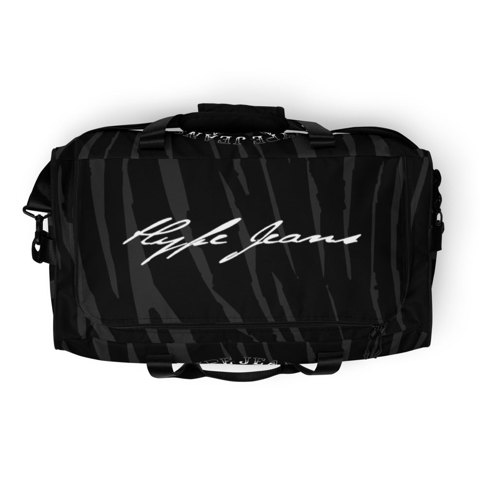 HYPE JEANS COMPANY  BLACK/GRAY Duffle bag
