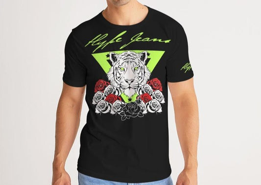 Hype Jeans Company Rose Flowers Black Men's Tee