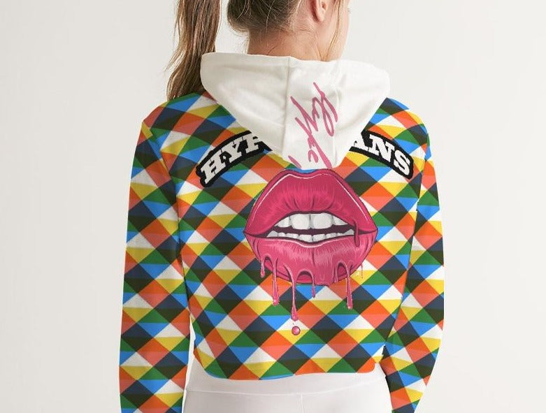 Rainbow checkerboard hoodie outlet