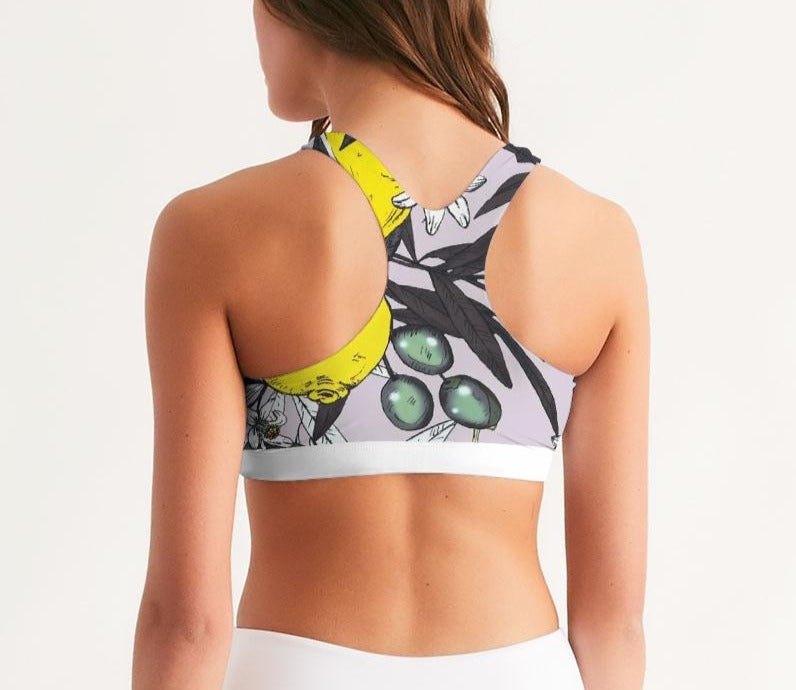 Hype Jeans Company Summer forest  Women's Seamless Sports Bra