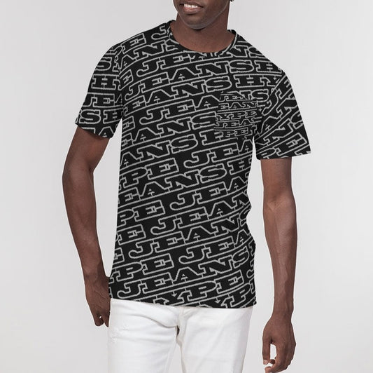 Hype Jeans Monogram Black Men's Everyday Pocket Tee