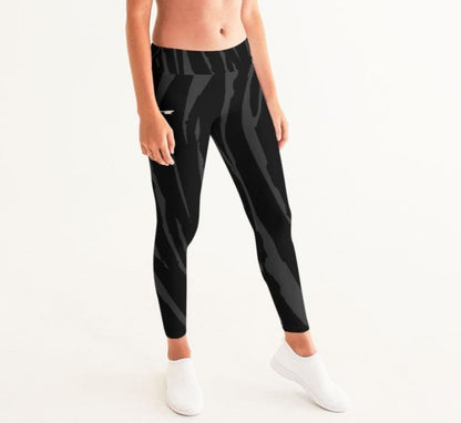 Hype Jeans Company BLACK / GRAY Women's Yoga Pants
