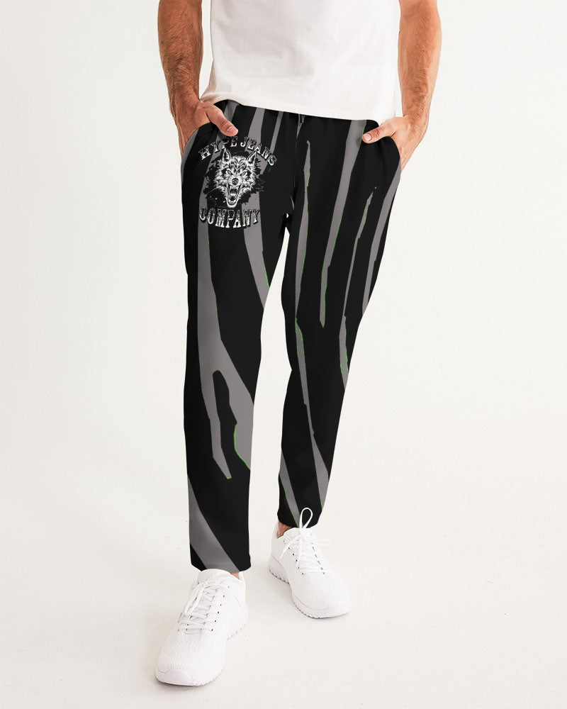 Hype Jeans Company  Black and Gray Men's Slashs Joggers