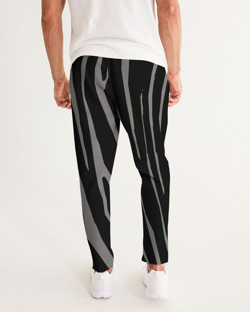 Hype Jeans Company  Black and Gray Men's Slashs Joggers