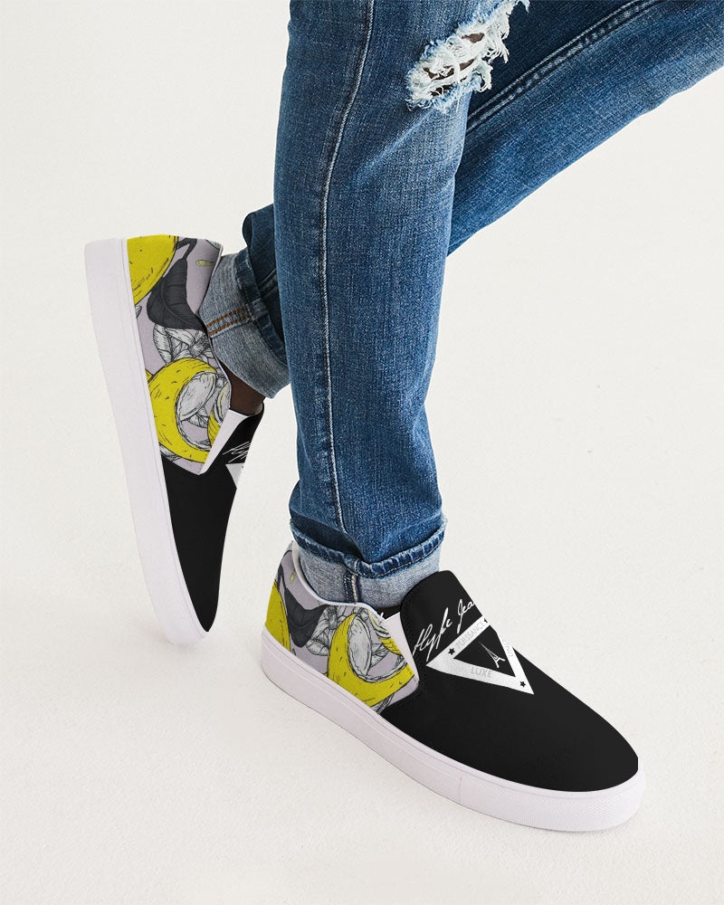 Hype Jeans Company Summer forest  Men's Slip-On Canvas Shoe