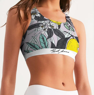 Hype Jeans Company Summer forest  Women's Seamless Sports Bra
