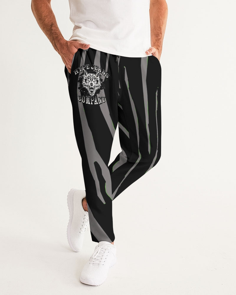 Hype Jeans Company  Black and Gray Men's Slashs Joggers