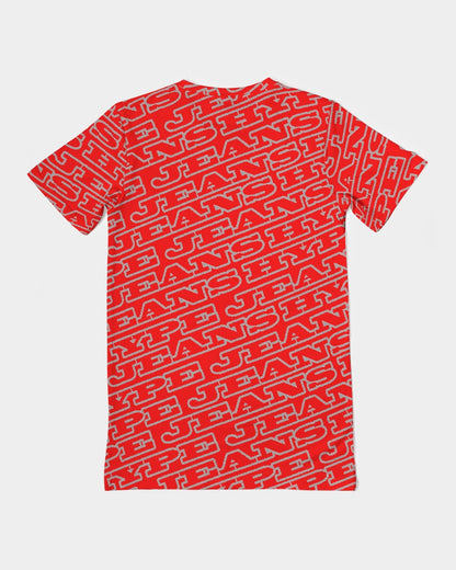 Hype Jeans Monogram Red Men's Everyday Pocket Tee - Hype Jeans Company - Hype Jeans 
