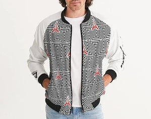 Hype Jeans The Standard HJ finese (white) Men’s Bomber Jacket - Hype Jeans Company - Hype Jeans